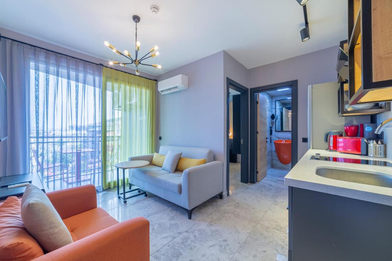 Twin Apart Hotel Alanya Esterno foto