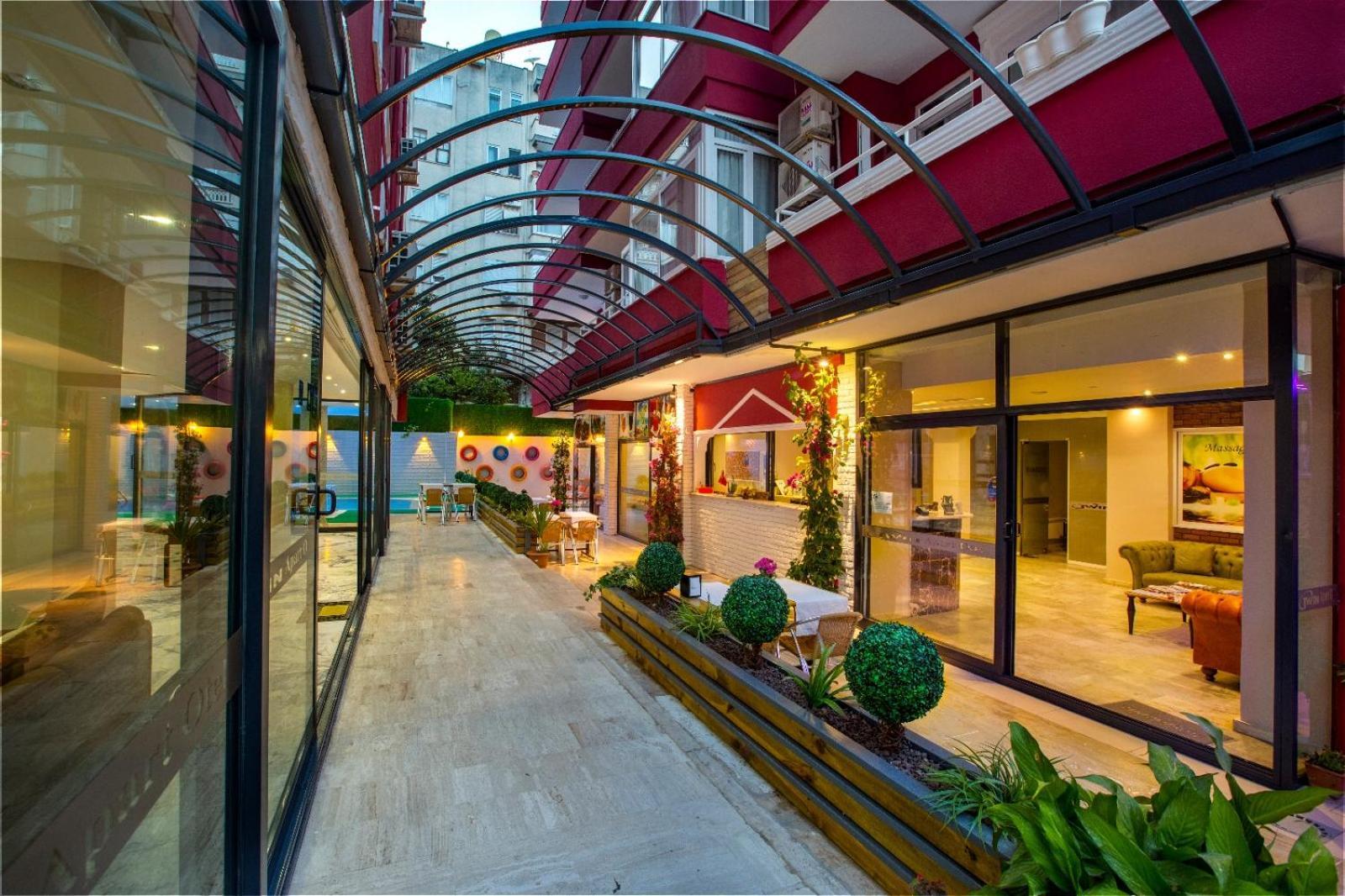Twin Apart Hotel Alanya Esterno foto