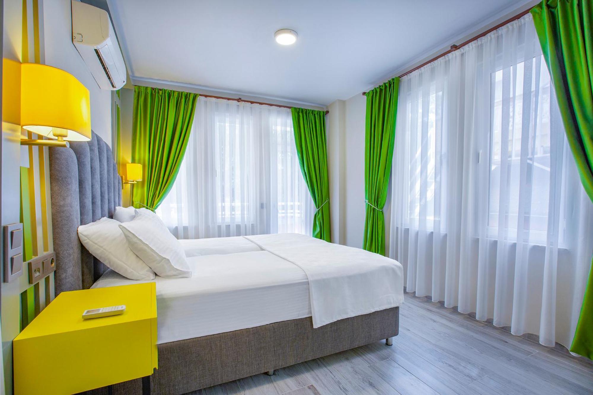 Twin Apart Hotel Alanya Esterno foto